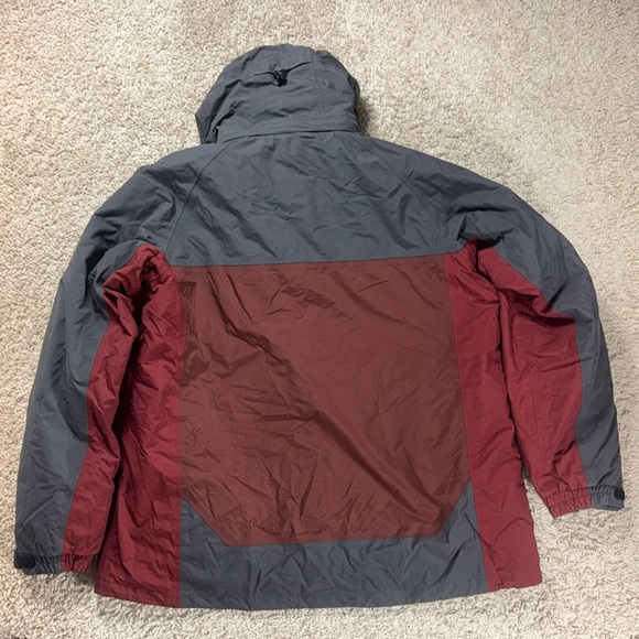 EUC Men’s Eddie Bauer Weatheredge Goose Down Hooded Parka Jacket Size XXL Tall - Picture 6 of 12